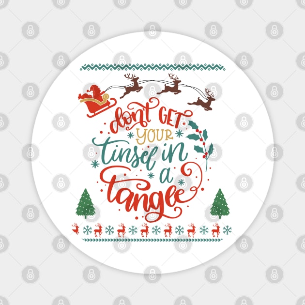 Christmas Upheaval: Don't Get Your Tinsel in a Tangle Magnet by ThriceCursedPod
